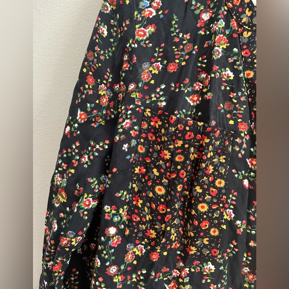 NWOT Maeve Anthropologie Size 10 Marlie Button Front Floral Tunic Mini Dress - Picture 7 of 11